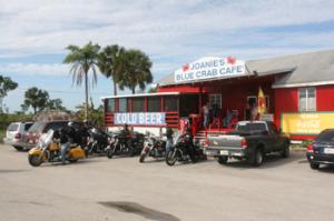 Lucky Cole Biker Outpost and Photo Studio on Loop Road in The Florida Everglades.
